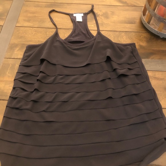 Design History Ruffled Racerback Blouse - Picture 9 of 11